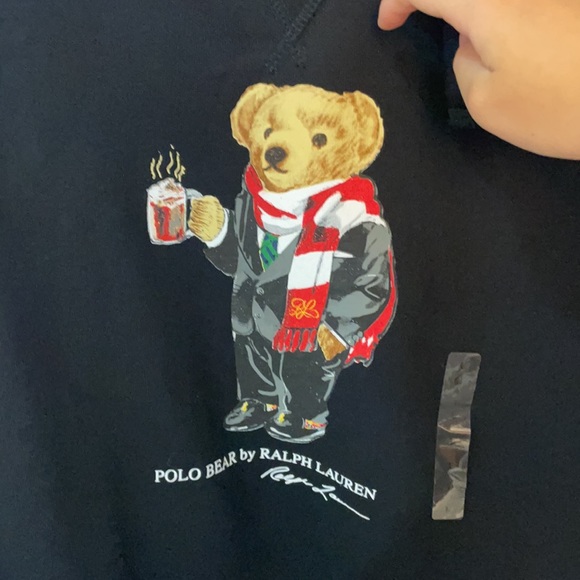 NOT AVAILABLE 💔 NWT Polo Bear Ralph Lauren Hoodie - Picture 5 of 5